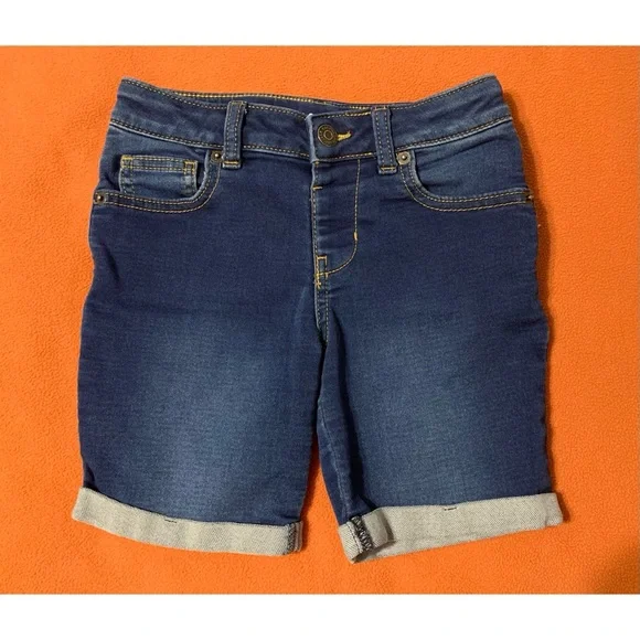 Cat & Jack Girls Jean Shorts - Picture 2 of 7